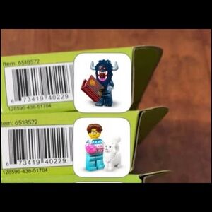 LEGO series 27 cat lover and bogeyman